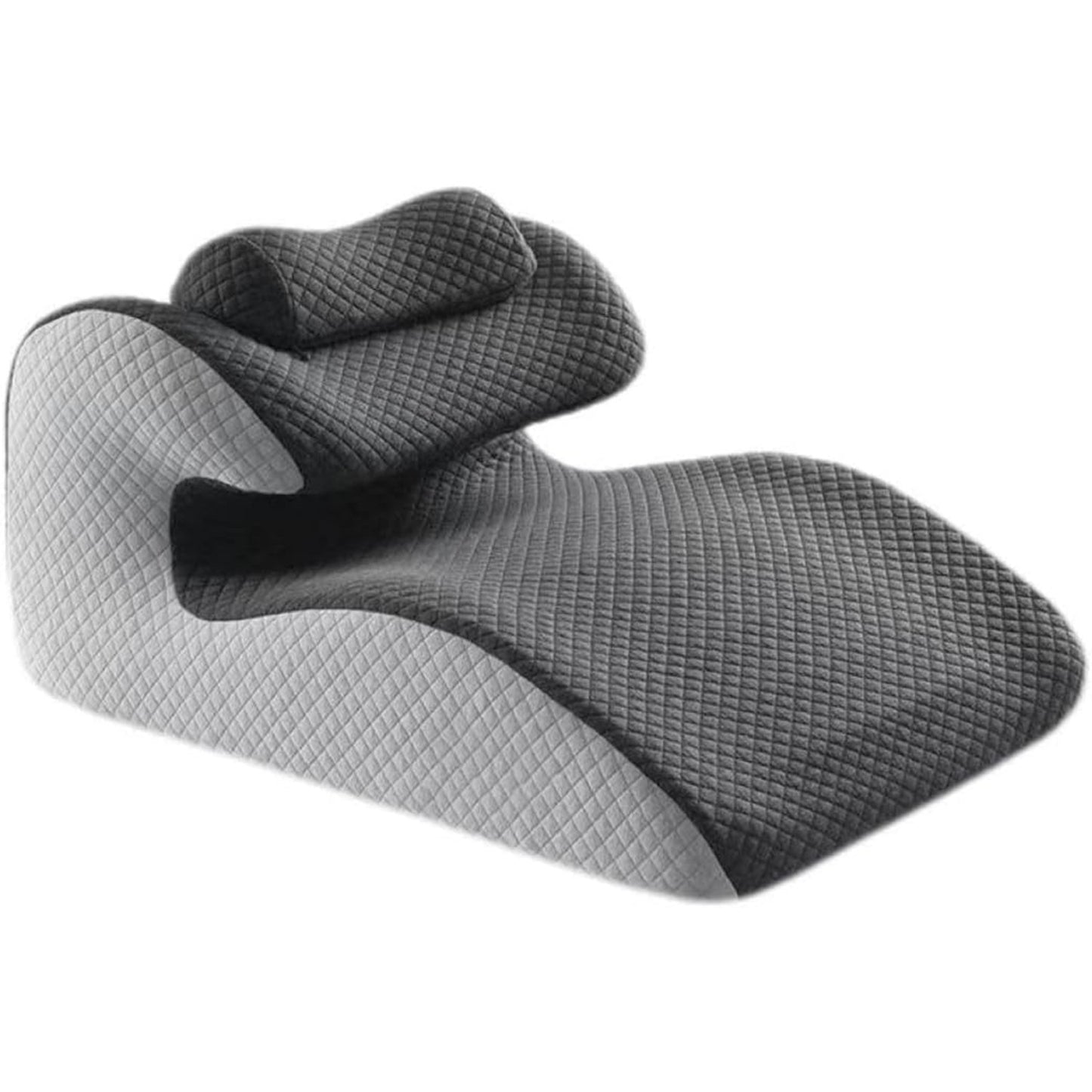 Wedge-shaped reclining pillow