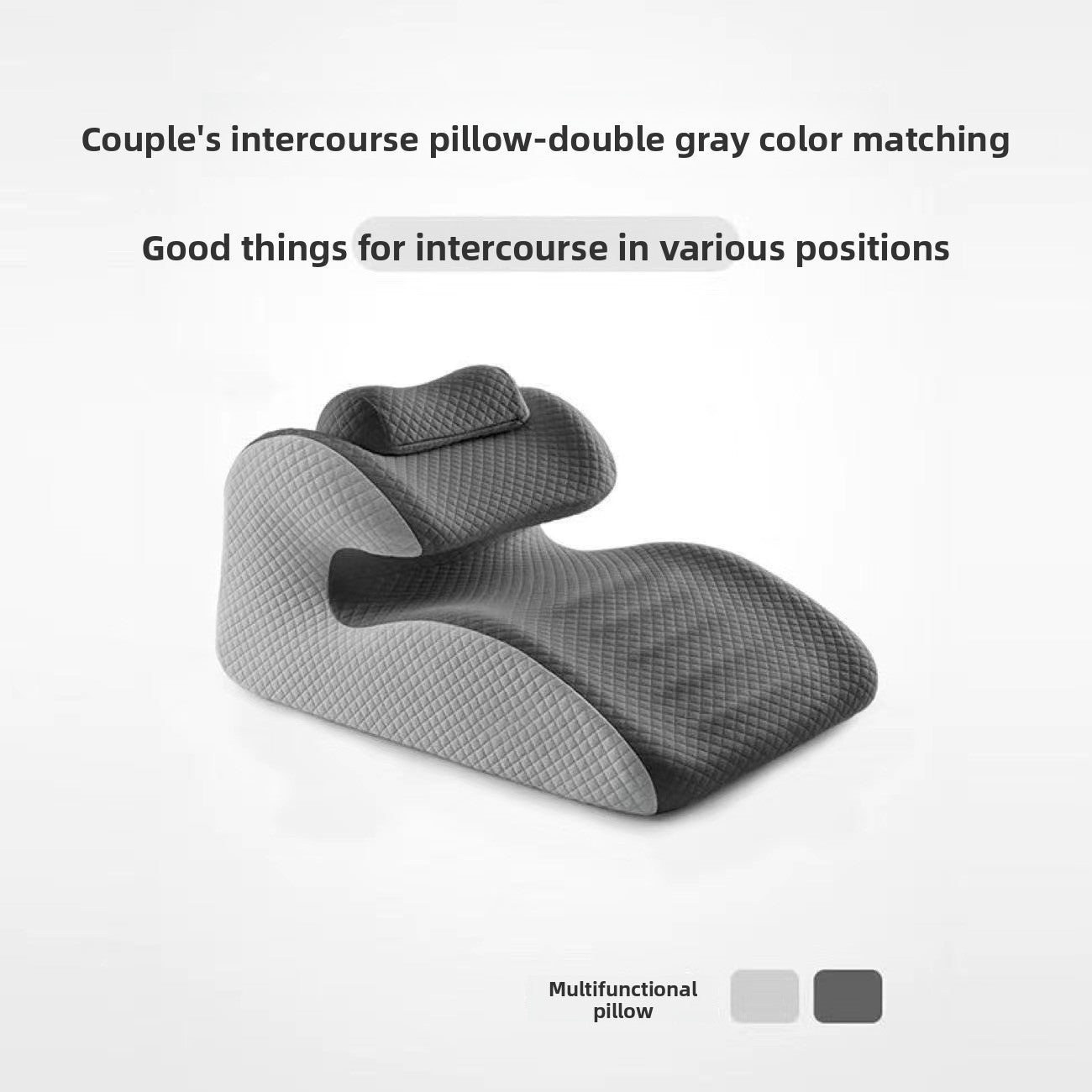 Wedge-shaped reclining pillow