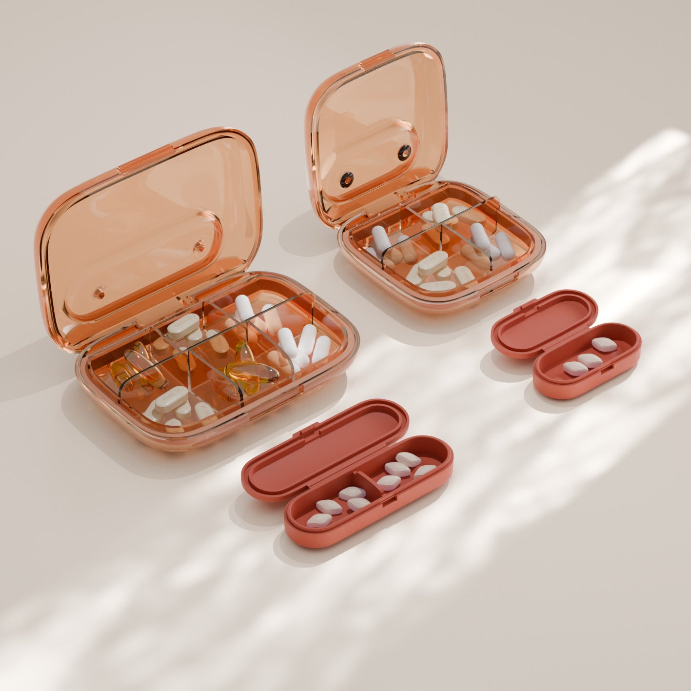 Weekly Pill Organizer Box