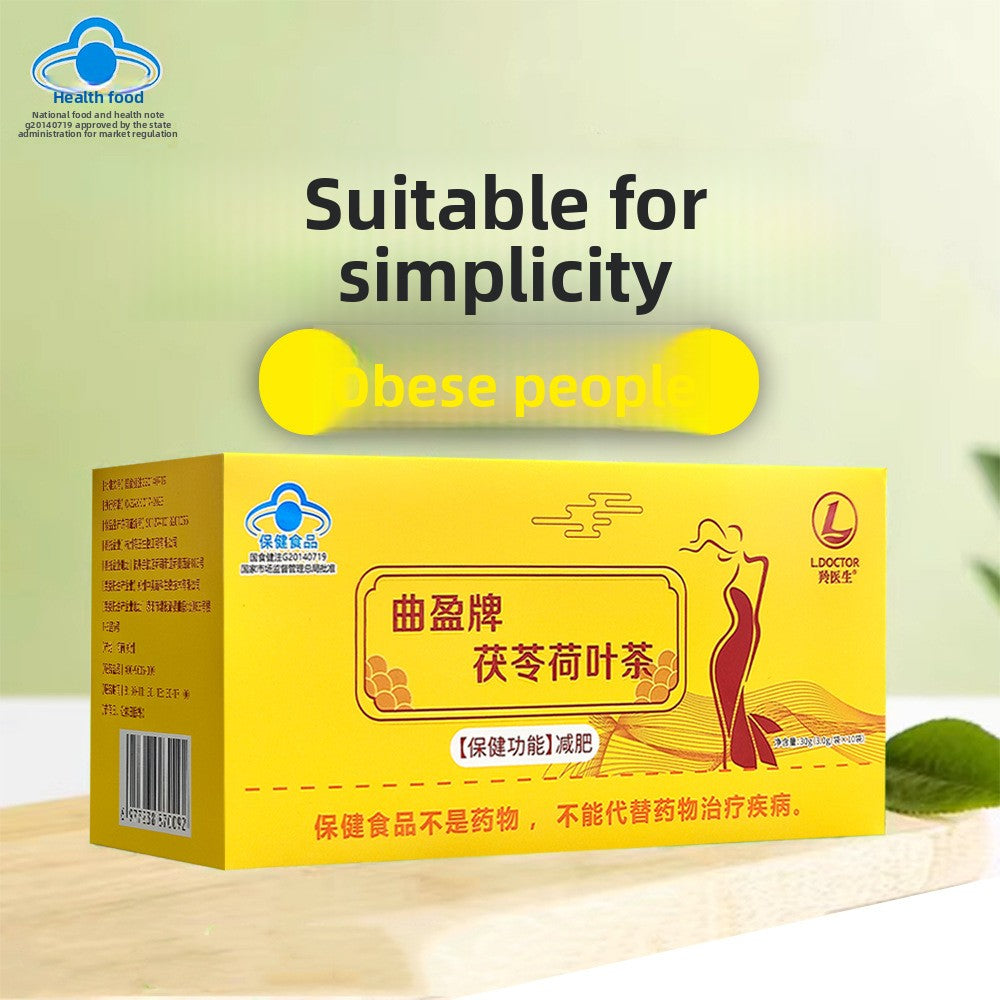 Weight-Loss Poria and Lotus Leaf Tea