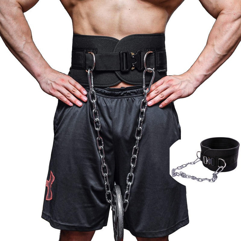 Weighted belt pull-ups