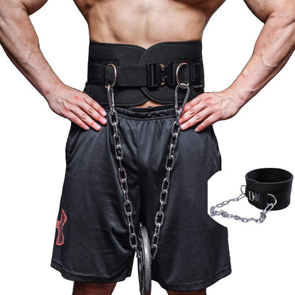 Weighted belt pull-ups