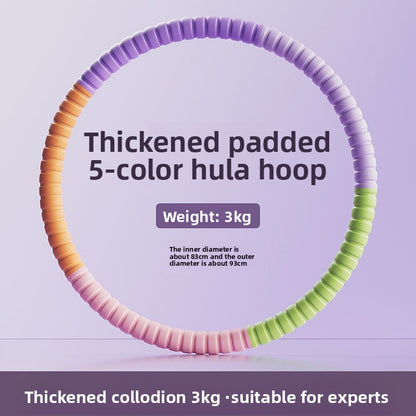 Weighted Exercise Hula Hoop with Foam Padding