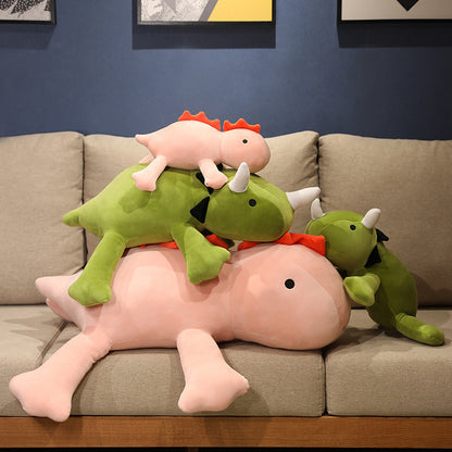 Weighted Particle Dinosaur Plush Toy Pillow