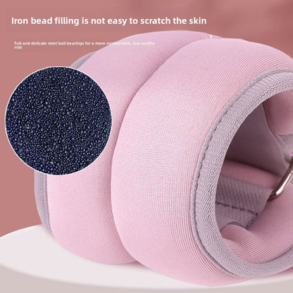 Weighted sandbag for exercise with adjustable straps