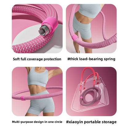 Weighted Soft Spring Hula Hoop