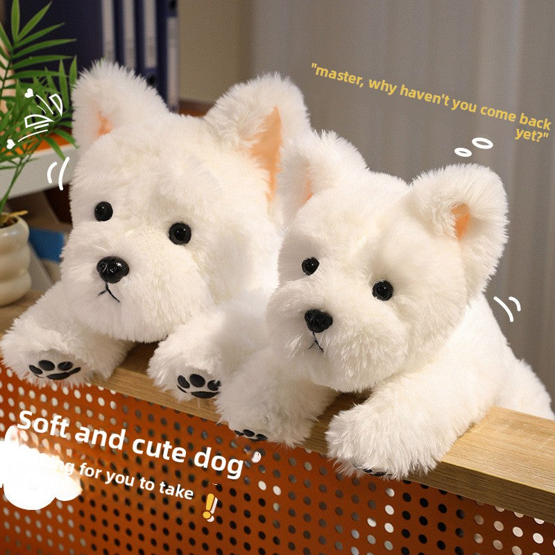 Weighted West Highland Dog Plush Toy
