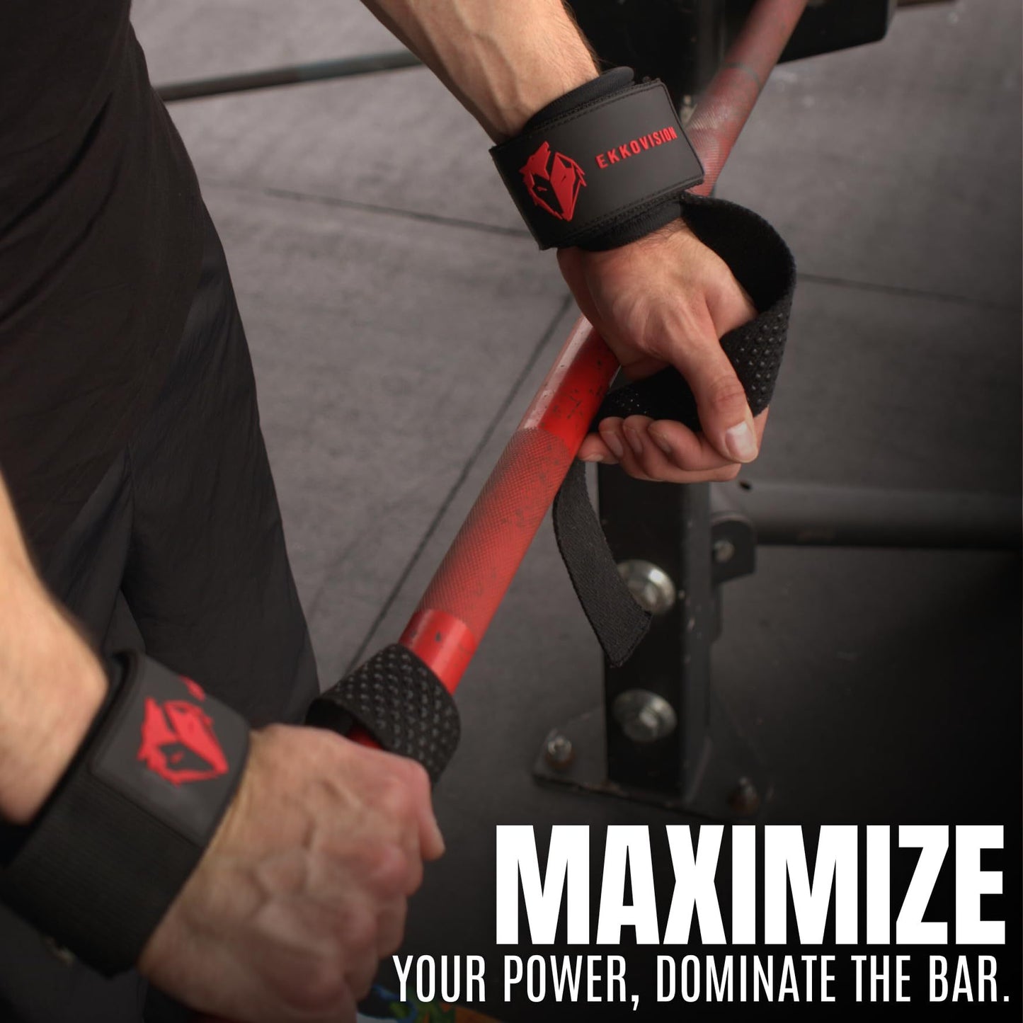Weightlifting Straps with Wrist Support