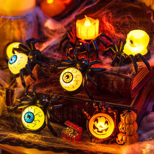 Weird Spider Candle Lamp