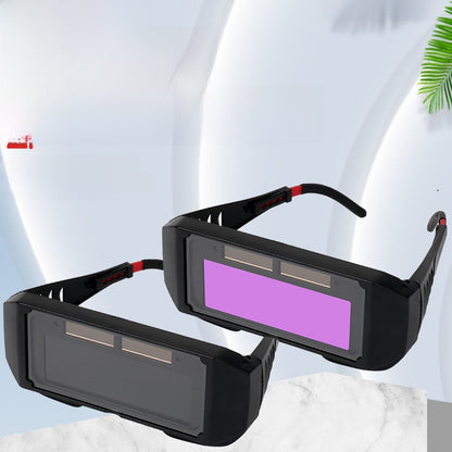 Welding glasses