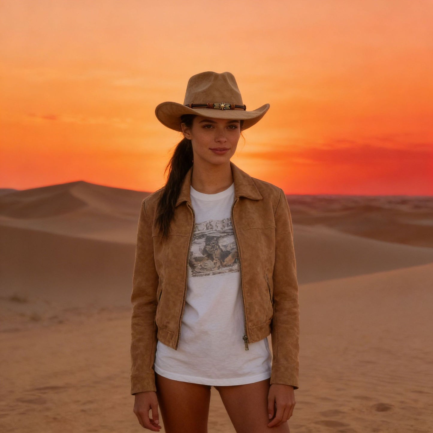 Western cowboy hat
