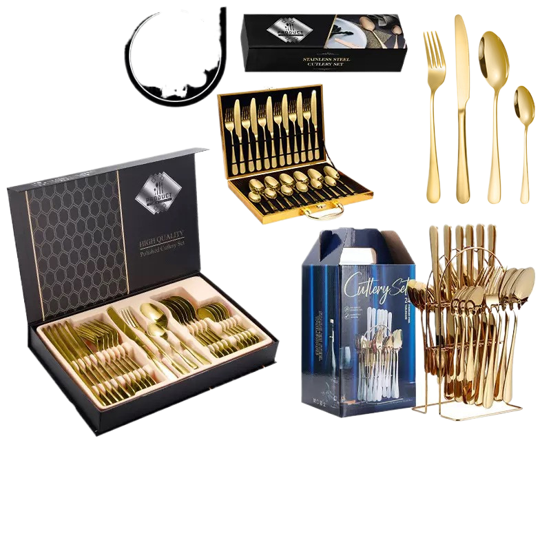 Western dining tableware set