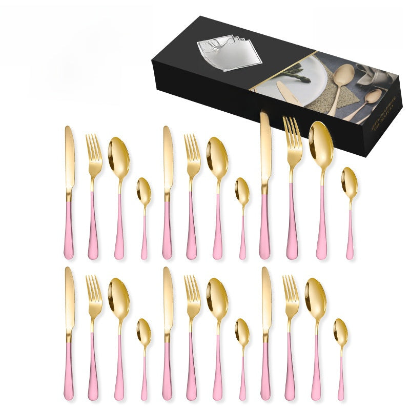 Western dining tableware set