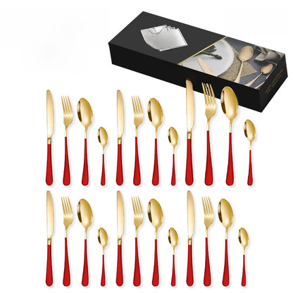 Western dining tableware set