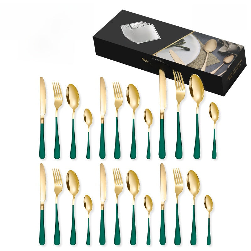 Western dining tableware set