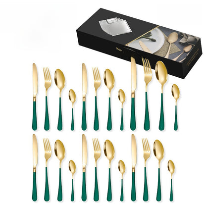 Western dining tableware set
