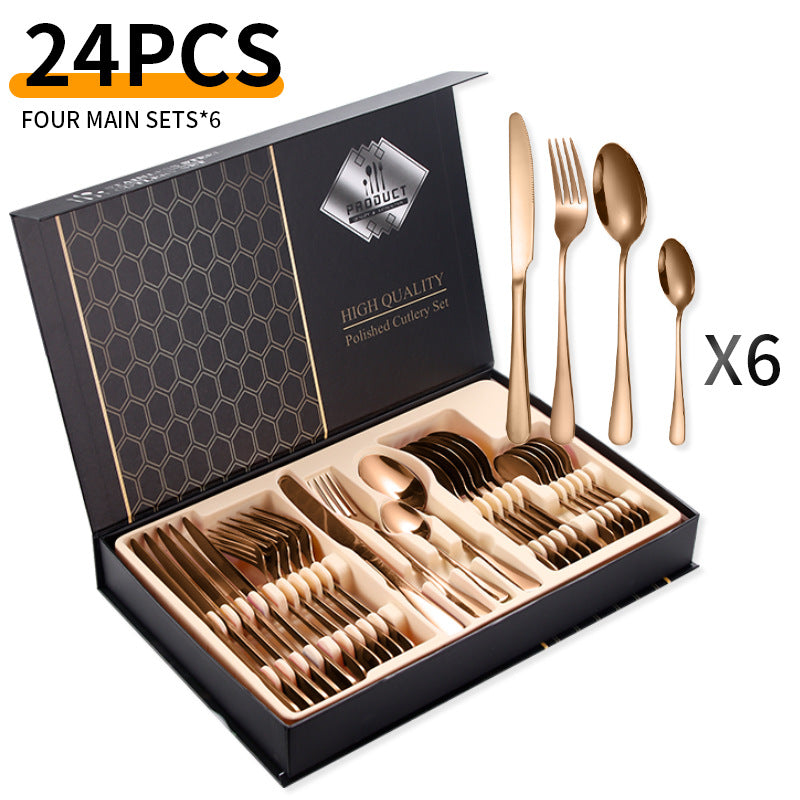 Western dining tableware set