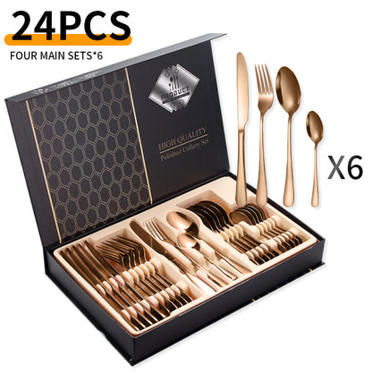 Western dining tableware set