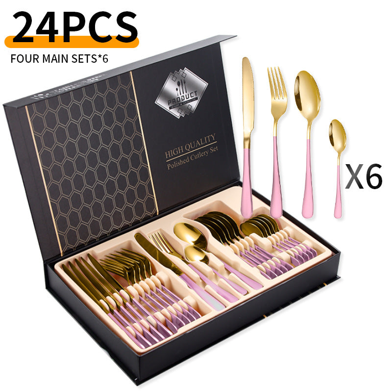Western dining tableware set