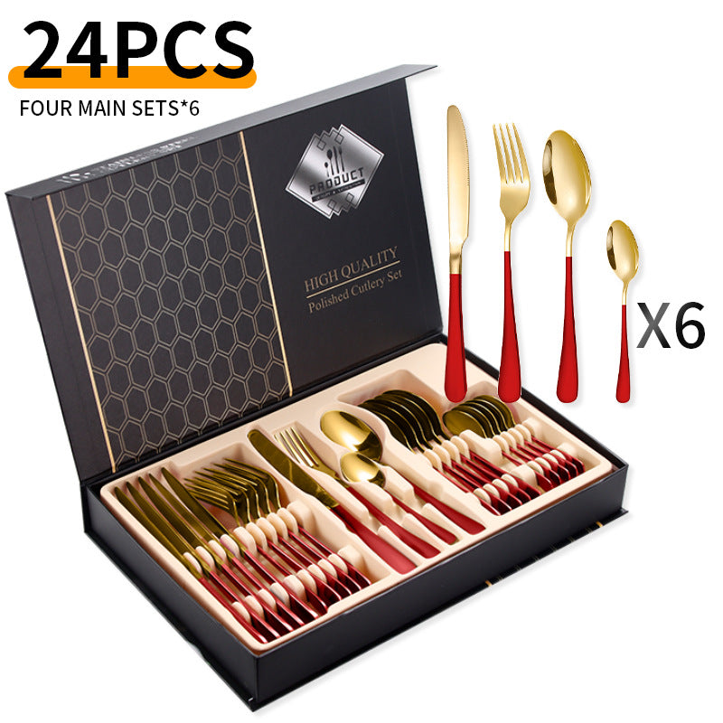 Western dining tableware set