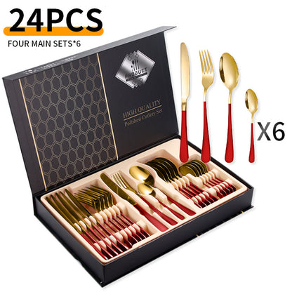 Western dining tableware set