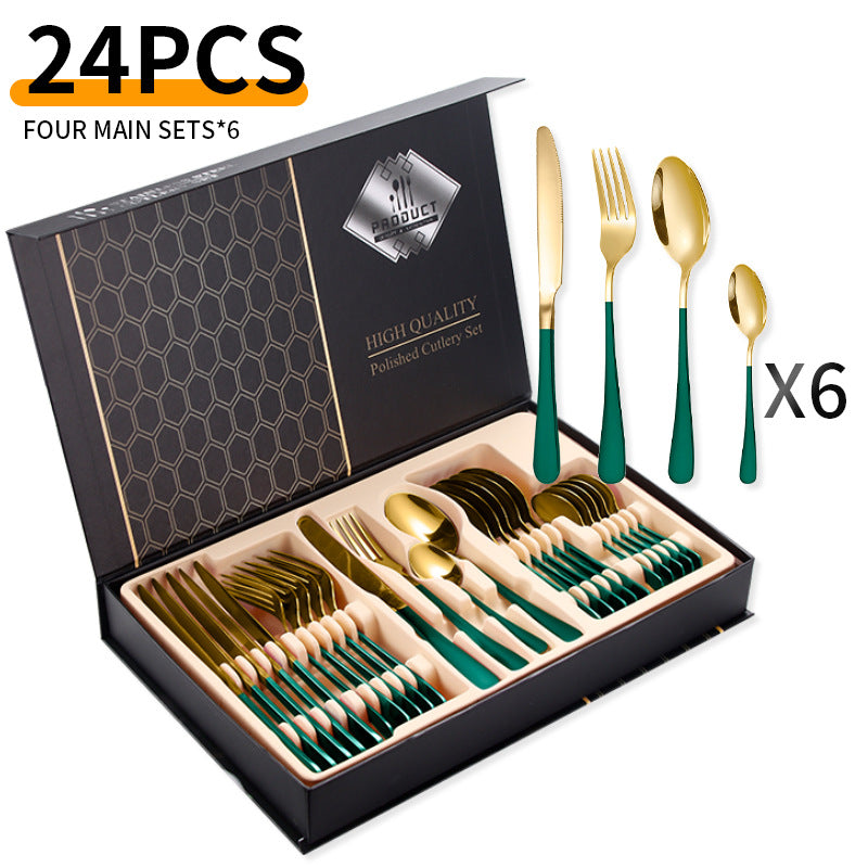 Western dining tableware set