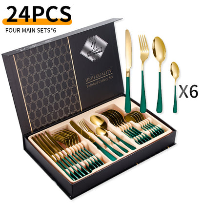 Western dining tableware set