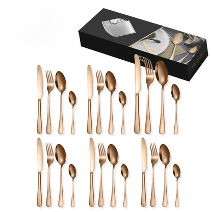 Western dining tableware set