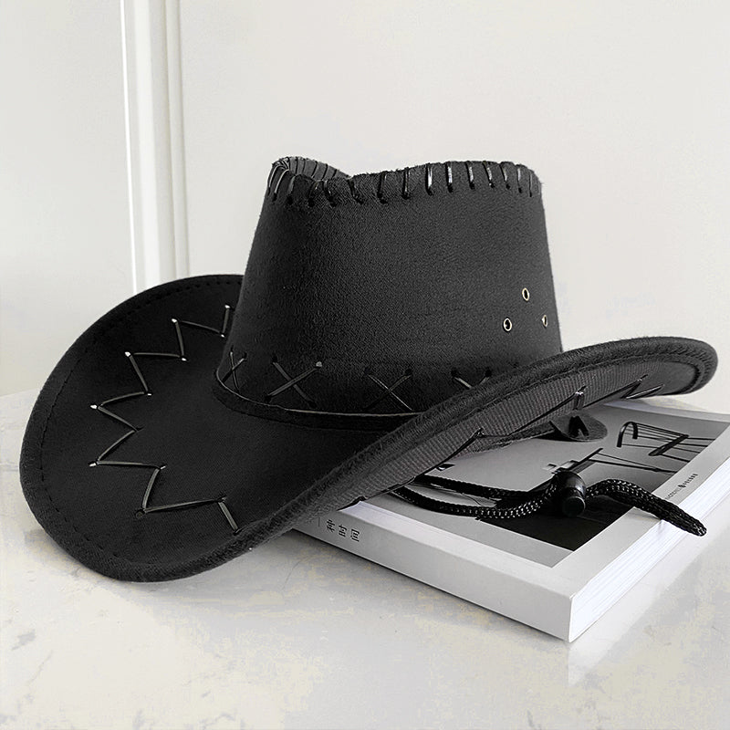 Western Style Wide Brim Sun Hat