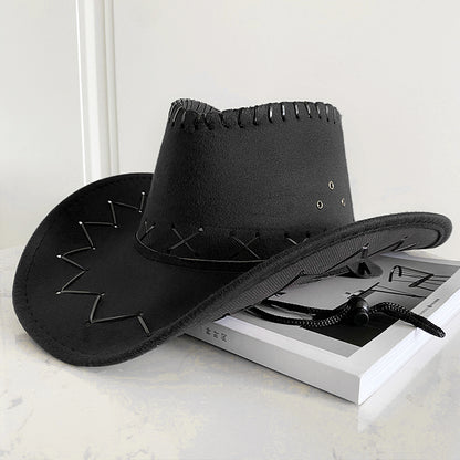 Western Style Wide Brim Sun Hat