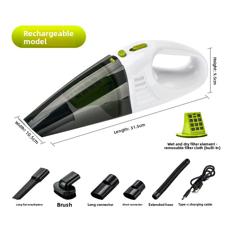 Wet and Dry Super Suction Export Car Vacuum Cleaner