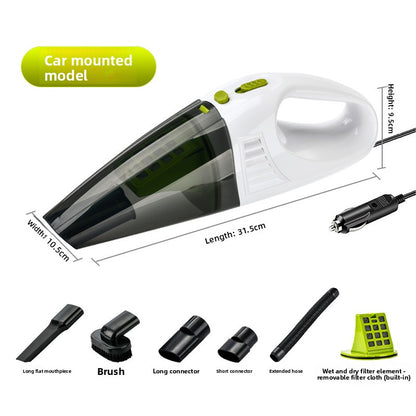 Wet and Dry Super Suction Export Car Vacuum Cleaner