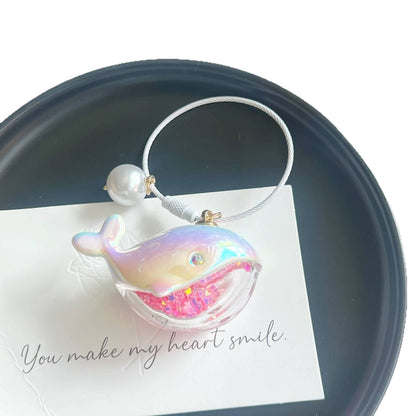 Whale Keychain