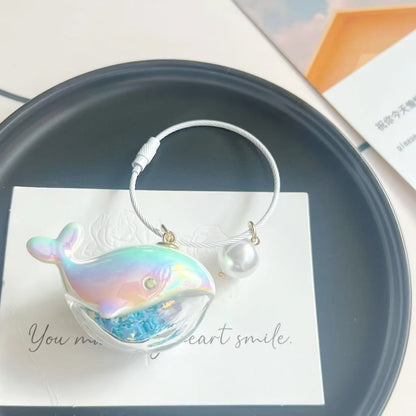Whale Keychain