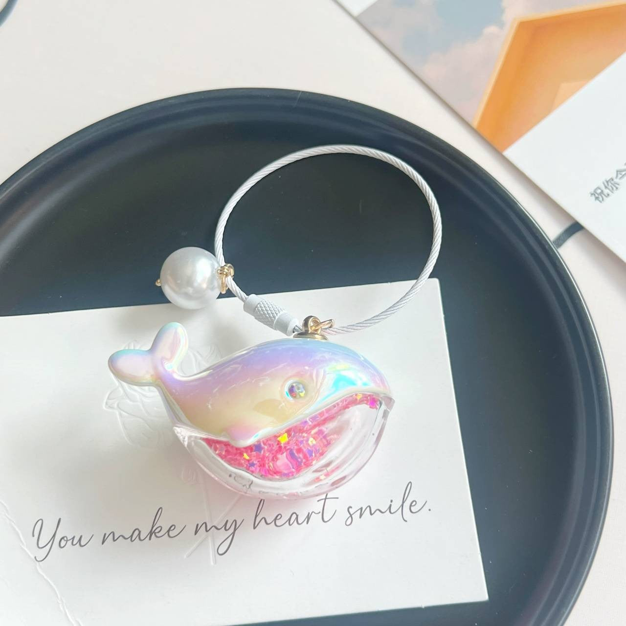 Whale Keychain