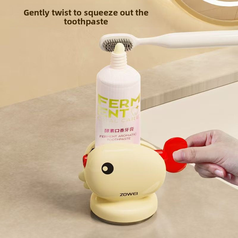 Whale Suction Cup Toothpaste Squeezer