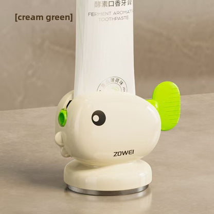 Whale Suction Cup Toothpaste Squeezer