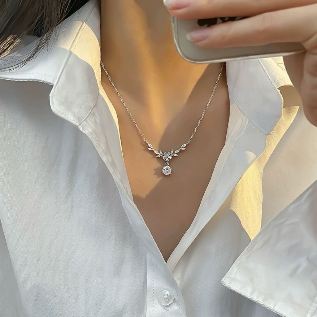 Wheat ear necklace