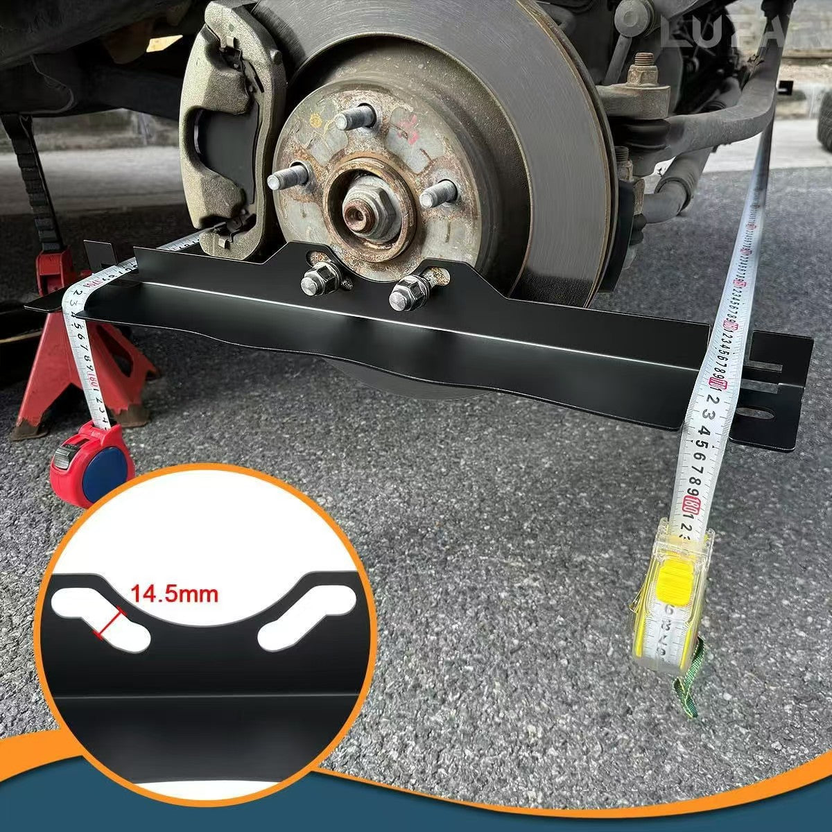 Wheel Alignment Tool Plate