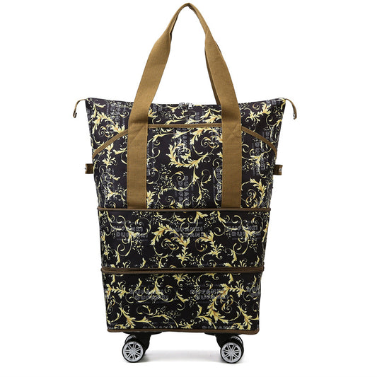 Wheeled Expandable Travel Backpack