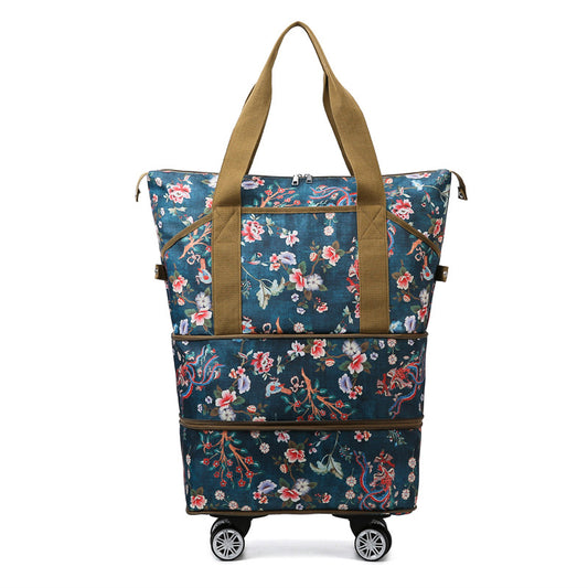 Wheeled Expandable Travel Backpack