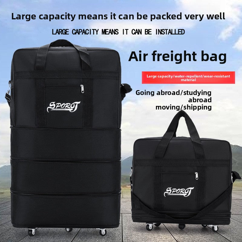wheeled travel bag