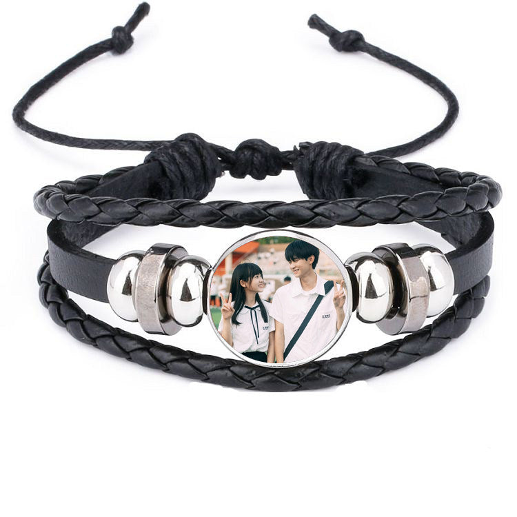 When I Run Towards You, I Bring You a Bracelet Rope, the Same Style as Zhou Yiran and Zhang Lu, a Bracelet for Zhang Miao Yi, a Gift for Couples to Support Each Other