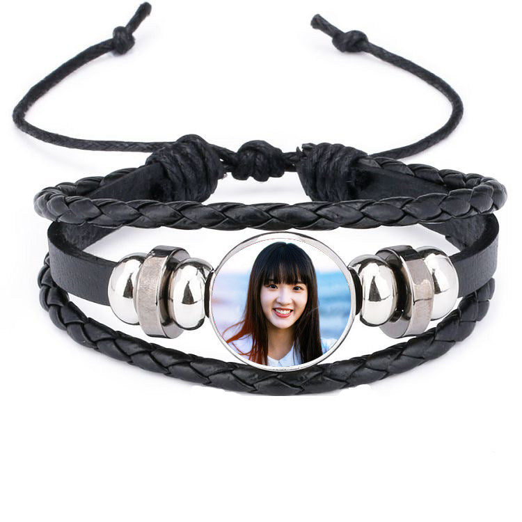When I Run Towards You, I Bring You a Bracelet Rope, the Same Style as Zhou Yiran and Zhang Lu, a Bracelet for Zhang Miao Yi, a Gift for Couples to Support Each Other