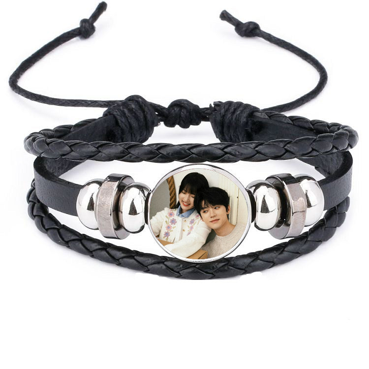 When I Run Towards You, I Bring You a Bracelet Rope, the Same Style as Zhou Yiran and Zhang Lu, a Bracelet for Zhang Miao Yi, a Gift for Couples to Support Each Other