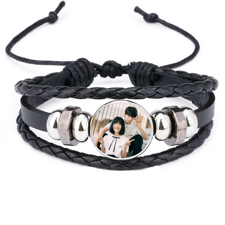 When I Run Towards You, I Bring You a Bracelet Rope, the Same Style as Zhou Yiran and Zhang Lu, a Bracelet for Zhang Miao Yi, a Gift for Couples to Support Each Other