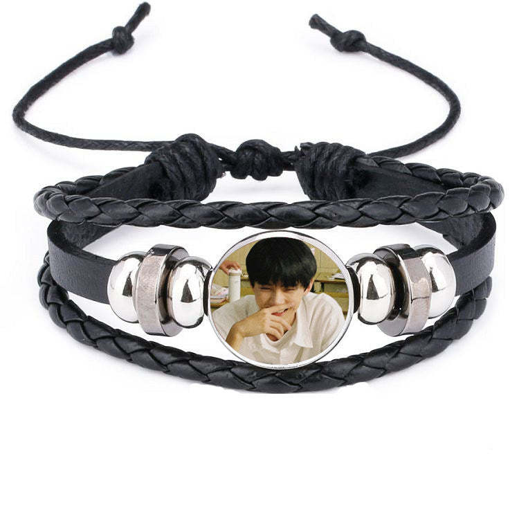 When I Run Towards You, I Bring You a Bracelet Rope, the Same Style as Zhou Yiran and Zhang Lu, a Bracelet for Zhang Miao Yi, a Gift for Couples to Support Each Other