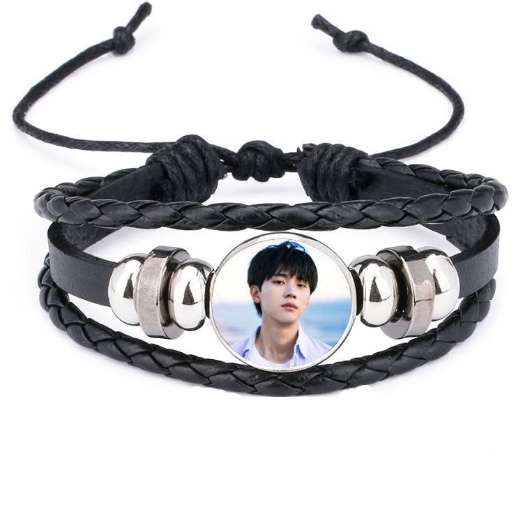 When I Run Towards You, I Bring You a Bracelet Rope, the Same Style as Zhou Yiran and Zhang Lu, a Bracelet for Zhang Miao Yi, a Gift for Couples to Support Each Other