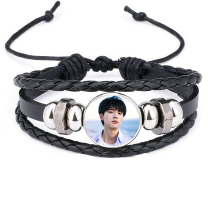 When I Run Towards You, I Bring You a Bracelet Rope, the Same Style as Zhou Yiran and Zhang Lu, a Bracelet for Zhang Miao Yi, a Gift for Couples to Support Each Other