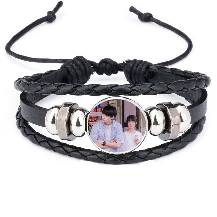 When I Run Towards You, I Bring You a Bracelet Rope, the Same Style as Zhou Yiran and Zhang Lu, a Bracelet for Zhang Miao Yi, a Gift for Couples to Support Each Other